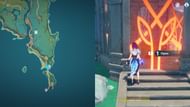 Location 1 (Image via HoYoverse)
